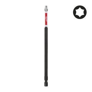 Biti Torx pentru surubelnite cu impact Milwaukee SHOCKWAVE IMPACT DUTY, Geometrie SHOCK ZONE, Varf forjat, Otel special, 4932500393