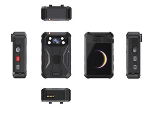 Body camera Hikvision DS-MCW409/N2/64G/GLE, 1440p, 4G, Wi-Fi, GPS, 64GB, ecran tactil 2.4 inch, IR 10m, IP68, Android 14