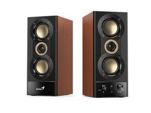 Boxe Genius, 2x 10W, 14W RMS, Bluetooth, 220V, finisaj lemn, BOXE GENIUS 2.0 - 31730051401