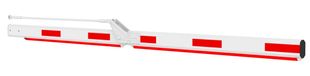 Brat articulat bariera parcare Dahua IPMECD-0261-M1515, rosu-alb, aluminiu, 3 m, protectie anticoroziva