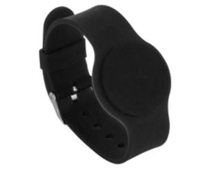 Bratara de proximitate din silicon cu catarama, mifare 13.56Khz, Neagra, IDT-4009MF-BK