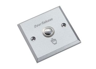Buton de iesire cu contact de iesire de tip NO, 36V-3A, carcasa din aliaj de aluminiu, incastrabil, Sebury NBT-002