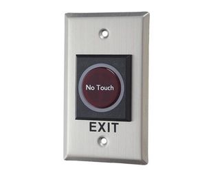 Buton de iesire iluminat, FARA ATINGERE, detectie cu IR, 12V 3A, NO/NC/COM, carcasa din otel inoxidabil, Sebury NBT-005