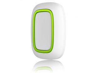 Buton de panica compatibil cu alarmele Ajax wireless, 868 Mhz 1.3km, IP65, AJAX BUTON WH