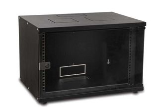 [RESIGILAT] Cabinet metalic, RACK 4U, 19 Inch, 550 x 400 mm, perete, SOHO UP-4U-SH-55X40-BL-R1
