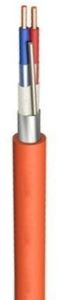 Cablu alarma incendiu Q5+ JE-H(St)H E90 1x2x0.8mmQ5+100m, rezistent la foc FE180/PH120, ecranat, LSZH, 1x2x0.8mm, rola 100m