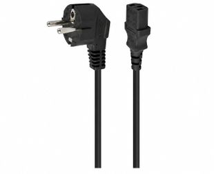 Cablu alimentare Cablexpert, calculator, UPS, Schuko - C13, 1m, 6A, PC-186-1M