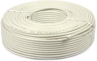 Cablu de alarma cu 8 fire din cupru 100%, ecranat, rola 100m, Elan 8CUEF