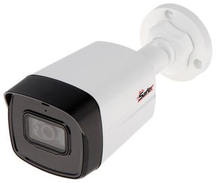 Camera exterior 8 megapixeli, IR 80 metri, lentila 3.6 mm, microfon incorporat, Safer, SAF-BM8MP80F36A