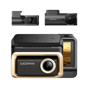 Camera auto 3 canale DDPAI-Z90 Master 3-CH, 4K+4K+3K, STARVIS, HDR, GPS, ADAS, Wi-Fi 5GHz, memorie interma 64G, slot microSD, CPL