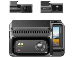 Camera auto DDPAI Z60T DDPAI-Z60T 4G, 4K+2K+1K, slot SIM, Triple HDR, Wi-Fi 6 5GHz, bluetooth 5.4, Supercapacitor, GPS