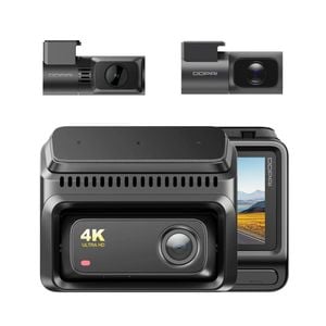 Set complet cu 3 camere Auto DDpai-Z60T, Rezolutii 4K, 2K si Full HD, HDR, Wi-Fi 6, Supercapacitor