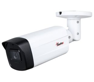 Camera de supraveghere pentru exterior HDCVI, Full HD 2MP, 3.6mm, IR 80m, Microfon, IP67, Safer SAF-BM2MP80F36TH-A