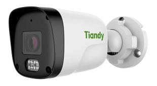 Camera supraveghere exterior Tiandy, 2MP, lentila 2.8mm, IR 30m, lumina alba 15m, microfon, PoE, IP67, TC-C321N 1ANB-28