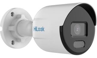 Camera supraveghere IP Hikvision HiLook ColorVu IPC-B149H C 2.8mm, 4 MP, lumina alba 30 m, WDR 120 dB, PoE, IP67, imagine color 24/7