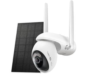 Camera wireless 4G cu panou solar TP-Link Tapo C665G KIT, 4K, Wi-Fi, 4G LTE, lentila 4 mm, detectie AI, Night Vision Color Starlight, IP65
