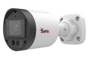 Camera de supraveghere exterior Safer, 2MP Full HD, lentila 2.8mm, LightHunter, IR 40m, Microfon, IP67, SAF-BP2MP40F28-A(U)