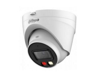 Camera supraveghere dome IP Dahua IPC-HDW1239V-A-IL-0360B, 2MP, 3.6mm, iluminare duala, audio, PoE, IP67