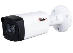 Camera de exterior, Starlight, 2MP, Smart IR 80m, microfon incorporat, Safer, SAF-BM2MP80F28STA