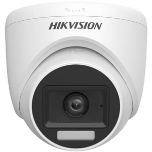 Camera de supraveghere TurboHD, 2MP, Lentila 2.8mm, Iluminare duala, Microfon, Hikvision DS-2CE76D0T-LPFS(2.8mm)