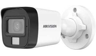 Camera de supraveghere TurboHD, 2MP, Lentila 2.8mm, Iluminare Duala, Microfon, IP67, Hikvision DS-2CE16D0T-LPFS(2.8mm)