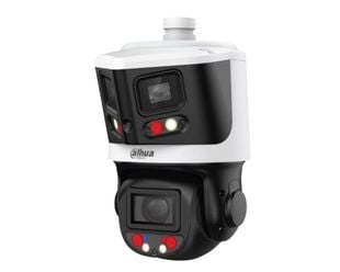 Camera Speed Dome IP PTZ Dahua, WizSense, 8MP+4MP, 10x, Alarma, Iluminare Duala, Audio, IP66, SDT3E410-8P-MB-A-PV1