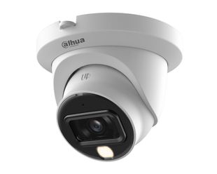 Camera supraveghere HDCVI Dahua HAC-HDW1200TLMQ-IL-A-0280B-S6, 2MP, Smart Dual Light IR/LED alb 20m, Microfon, IP67