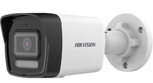 Camera supraveghere IP Hikvision DS-2CD1043G2-LIU(2.8mm), 4MP, Smart Hybrid Light, Detectare miscare, Microfon, PoE, IP67