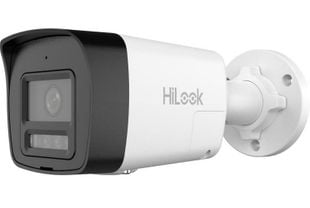 Camera supraveghere IP Hikvision Hilook IPC-B140HA-LUFC/SL, 4MP, 2.8mm, Smart Hybrid Light, Audio, slot microSD, PoE, IP67