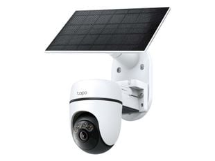 Camera supraveghere Wi-Fi cu panou solar Tapo C630 KIT, 3K 5MP, Iluminare duala, Audio, Alarma, control vocal, slot microSD, IP65
