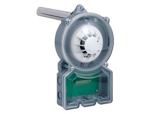 Carcasa detector fum si temperatura in tubulatura FireClass DPK6-4B, soclu 4B inclus, IP54, viteza aer 1-20 m/s, EN 54-27