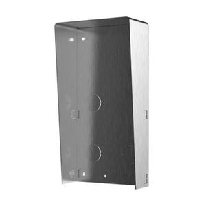 Carcasa protectie videointerfon, otel inoxidabil, montaj aparent, Hikvision, DS-KABD8003-RS2/S