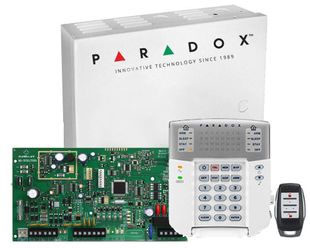 Centrala alarma antiefractie wireless, Paradox, Magellan, MG5050+REM15+K32+