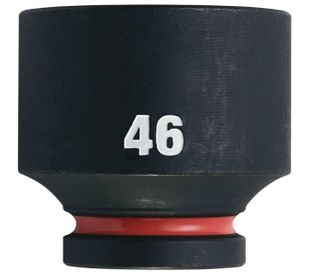 Cheie tubulara de impact Milwaukee SHOCKWAVE IMPACT DUTY, otel Crom Molibden, 6 puncte strangere, corp lung, 46 mm, 3/4 inch, 4932480376
