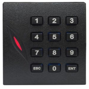 Cititor de proximitate RFID 125KHz cu tastatura integrata, Wiegand 26/34, cod PIN, IP64, ZKTeco KR-102E