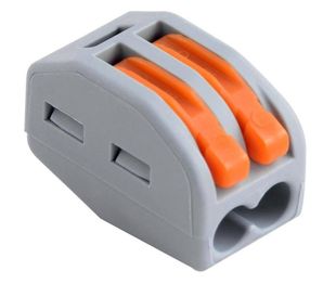 Set conector 2 poli pentru doza 0,08 - 2,5mm fir litat 10 bucati, Safer 10X222-412