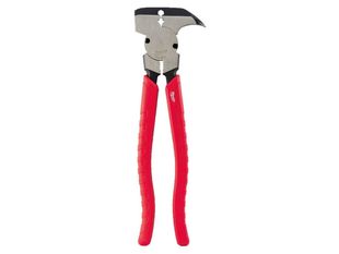 Cleste multifunctional pentru gard Milwaukee, 6 functii, cap forjat, taiere si sertizare sarma, ciocan integrat, maner confortabil, 4932493926