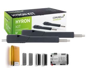 Automatizare pentru porti batante Comunello HYRON 500, 2x5m, 2x500kg, motoare 24V, IP44, GKHN50MHLF900A