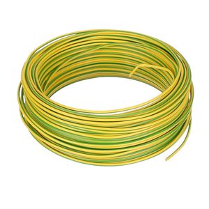 Conductor FY 6 mm, 100 metri, FY6-GALBEN-VERDE