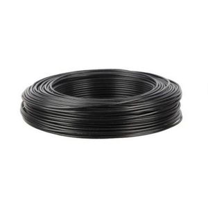 Conductor FY 4 mm, solid, 100 m, FY4-NEGRU