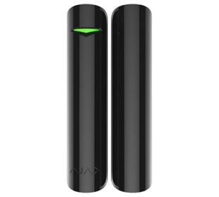 Contact magnetic wireless cu senzor de soc, 868 MHz, 1200 m, AJAX DOORPROTECTPLUS BL
