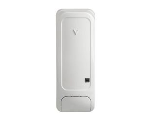 Contact magnetic wireless DSC NEO PG8945, frecventa 868 MHz, alb, intrare auxiliara programabila
