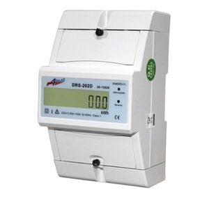 Contor monofazat digital, 4 module, 230V, afisaj electronic, 02-554/dig