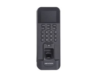 Control acces TCP/IP cu cititor de amprenta si card Mifare, USB, WIFI, RS485, Wiegand, Hikvision, DS-K1T804AMF