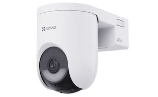 Camera de supraveghere wireless Ezviz CS-HB8c(4MP), Wi-Fi, 4MP 2K, baterie, vedere panoramica, Iluminare duala, audio bidirectional, alarma, functii AI detectie, slot card microSD, IP65 