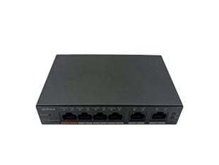 [RESIGILAT] Switch Dahua PoE, Smart Managed, acces cloud, 6 porturi, 4 PoE, 60W, CS4006-4ET2ET-60-R1