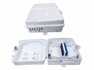 Cutie distributie fibra optica FTTH Braun Group, exterior/interior, 2 intrari, 24 iesiri cablu drop, anti-UV, montaj perete/stalp, FDB-224BE