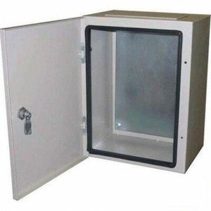Cutie metalica IP65 400X300X200mm cu contrapanou CAS-400X300X200