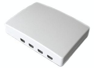 Cutie jonctiune FTTH pentru fibra optica, carcasa PC si ABS, 150 x 110 x 30mm, Braun Group FTB-104BE