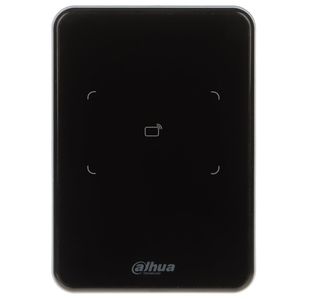 Cititor de proximitate Mifare 13.56MHz, Wiegand, RS-485, IP66, Dahua ASR2100A